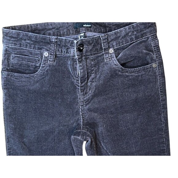 Edyson Mid-Rise Skinny Cords in Dark Brown Size 26P‎ - Picture 4 of 6